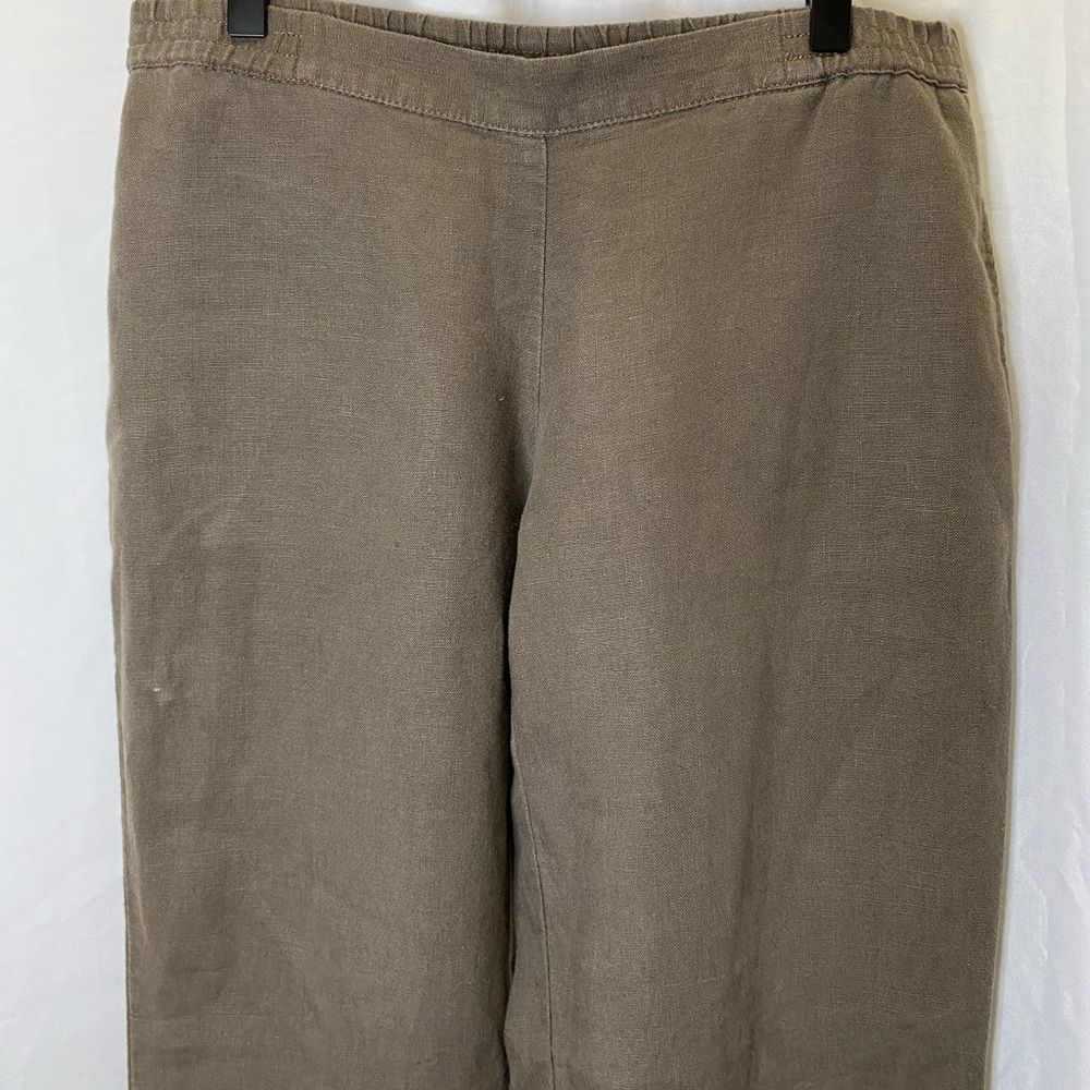 J. Jill linen brown trousers, size XS - Picture 2 of 5
